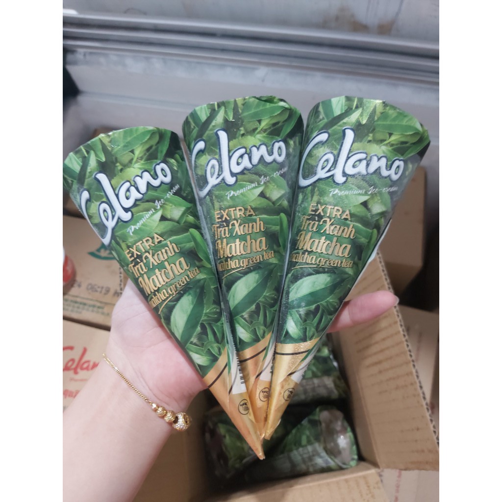 Kem Celano Cone Extra Trà Xanh 125ml