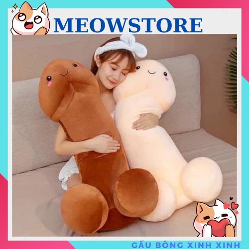 Gấu Bông Ciu Dài Dễ Thương .Gối Ôm Gấu Bông Ciu MeowStore