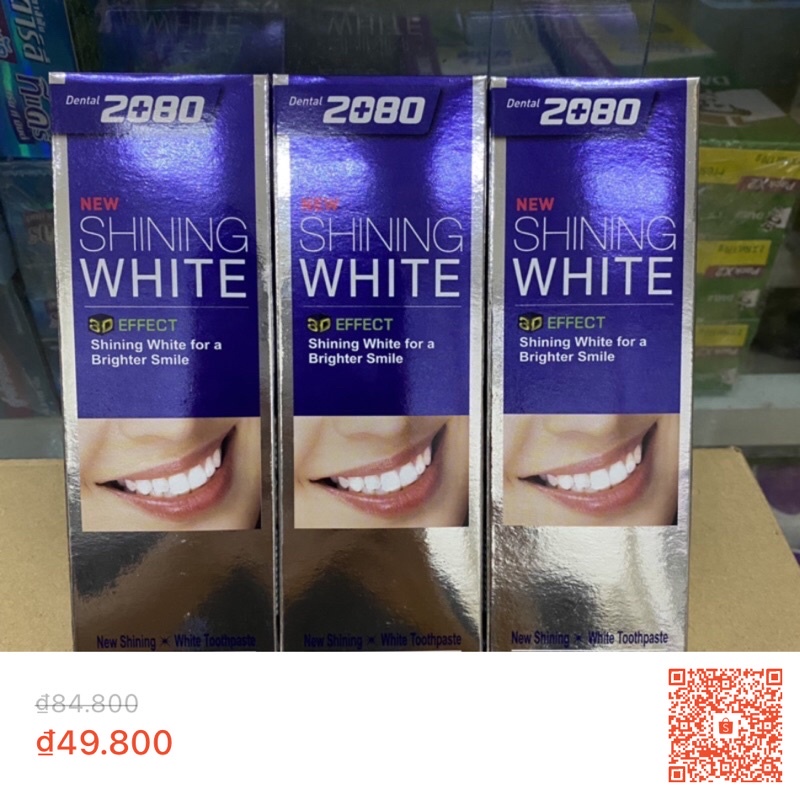 KEM ĐÁNH RĂNG 2080 3D  100g.