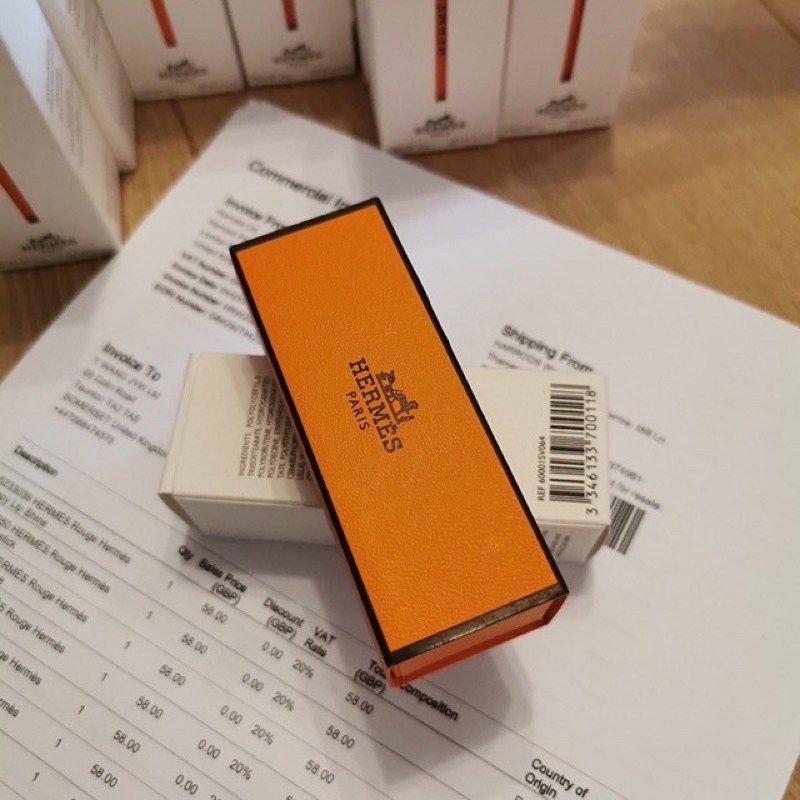 Son Hermes Matte Satin đủ mầu 21,75,64,85,33,68