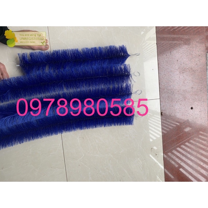 Chổi lọc Trung Quốc cho hồ cá Koi Pure Blue kích thước 60-80-100-120CM