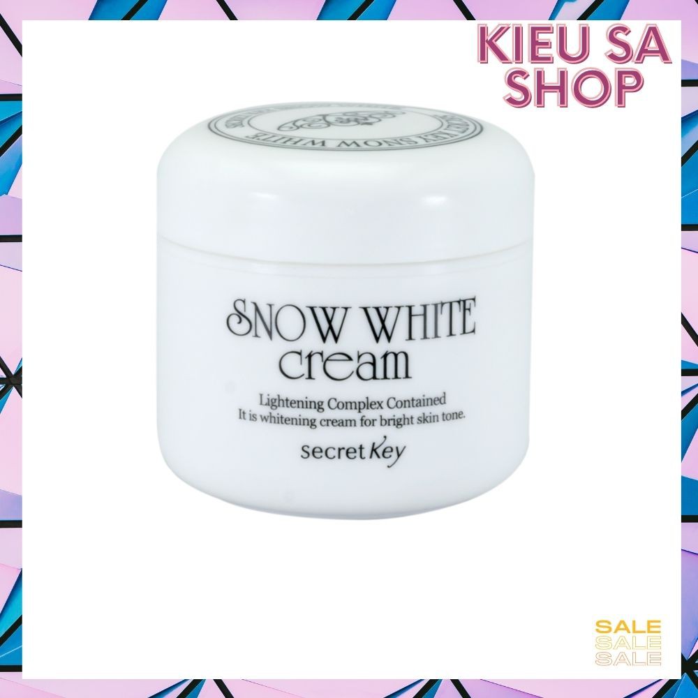 Kem dưỡng trắng da Secret Key Snow White Cream và Snow White Milky Pack | BigBuy360 - bigbuy360.vn