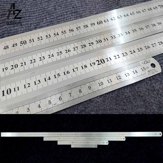 Combo 4 thước thép không gỉ 150-300-500-1000mm