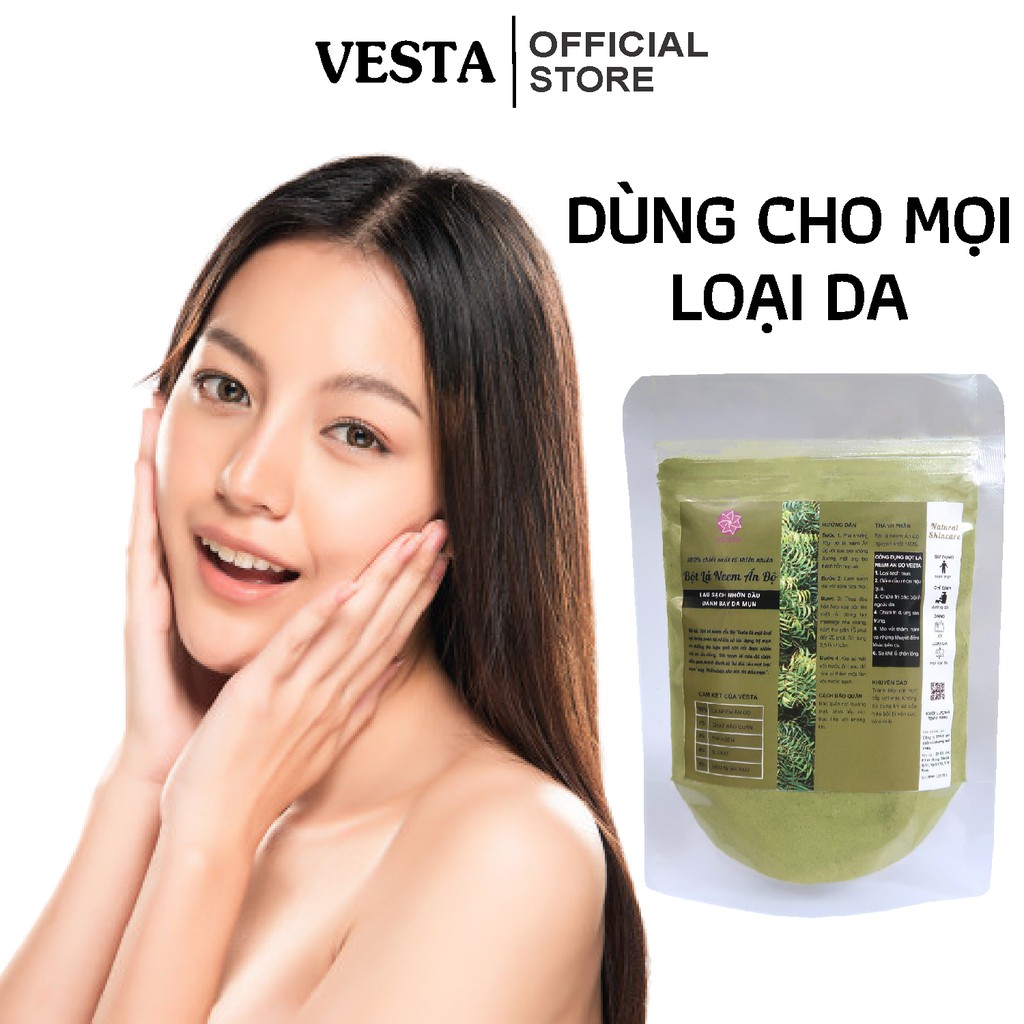 Bột Lá Neem Ấn Độ Nguyên Chất Vesta 100g | BigBuy360 - bigbuy360.vn