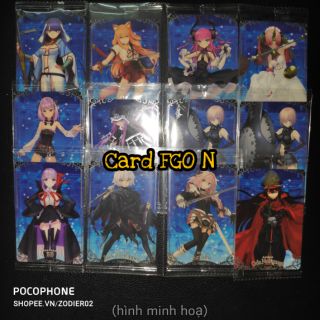 Thẻ bánh xốp Fate/Grand Order FGO Wafers loại N