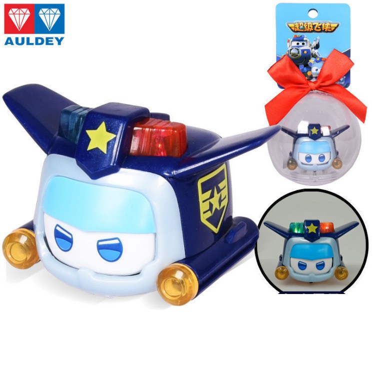 Đồ chơi mô hình Super wings đội bay siêu đẳng Thú cưng siêu cấp Paul có đèn nháy sáng