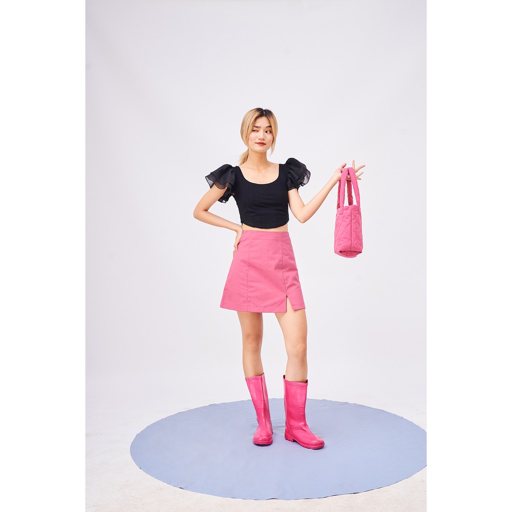 DOTTIE - Chân váy ngắn xẻ S0074 | BigBuy360 - bigbuy360.vn