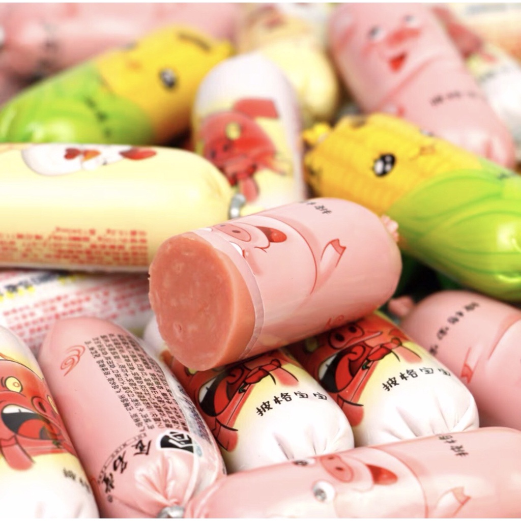 Xúc Xích Ngô Heo Gà 20gr Jinshitang Đồ Ăn Vặt Trung Quốc