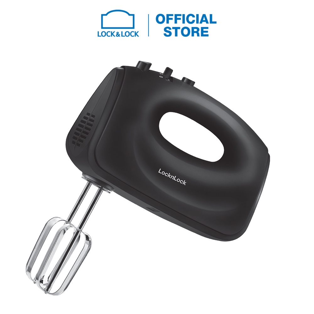 [Mã ELLOCKWL5 giảm 10% đơn 500K ] Máy đánh trứng Lock&amp;Lock Hand Mixer - màu xám đậm EJM501DGRY