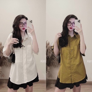 Áo sơ mi form rộng