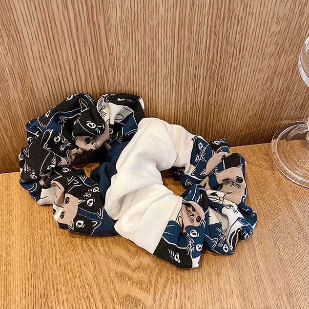 Dây Buộc Tóc Vải Voan Kiểu Hàn Quốc Đơn Giản Dễ Thương