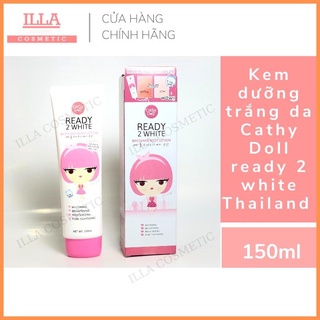 Kem dưỡng trắng da Thái Lan Cathy Doll ready 2 white Whitener Body Lotion 150ml