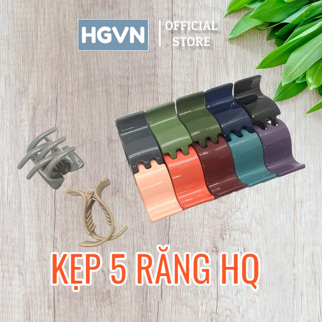 Kẹp Càng Cua HGVN Kẹp Tóc Càng Cua Tone Màu Hàn Quốc