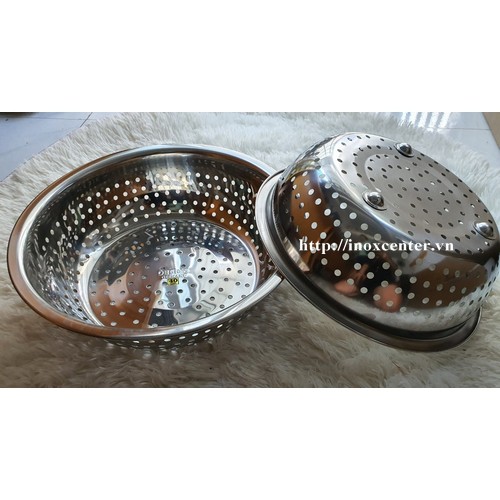 Rổ inox 304 cao cấp size lớn