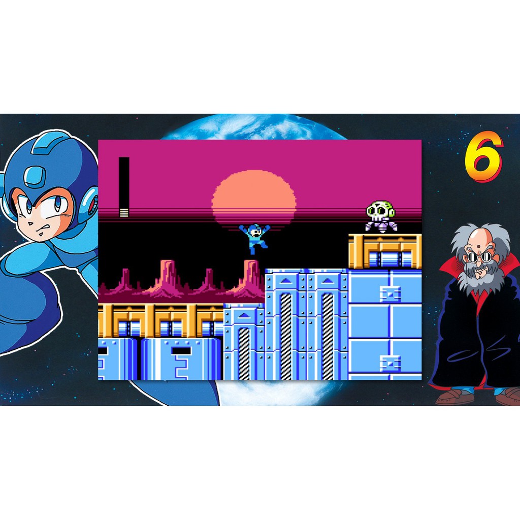 Game Mega Man Legacy Collection 1 + 2 - Cho Máy Nintendo Switch