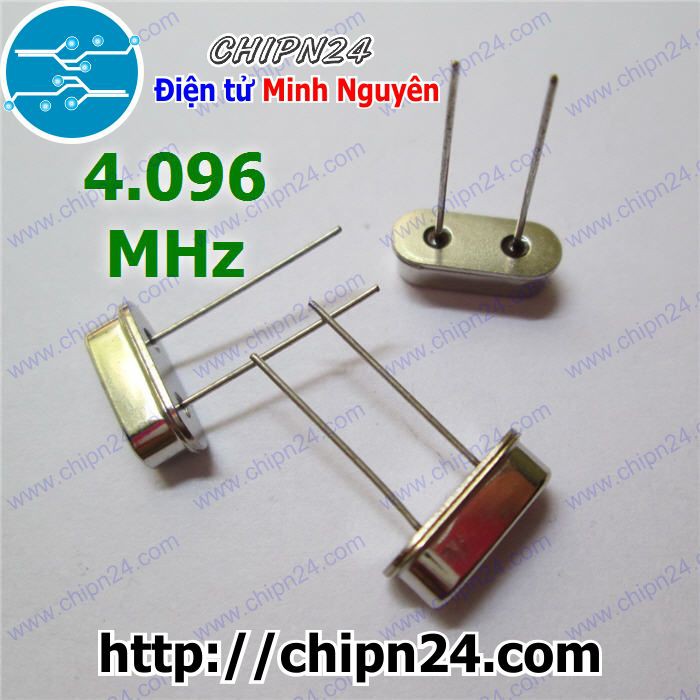 [3 CON] Thạch anh 4.096M 49S DIP (4.096MHz 4.096)