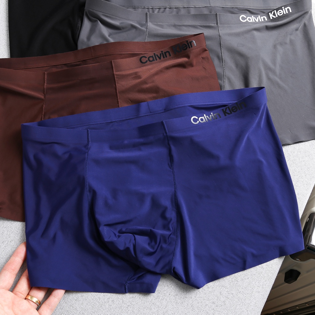 Quần Sịp Nam Quần Lót Boxer Nam Cê Ka Vải Polyamide Nhẹ Thoáng Mát Co Giãn CKK06