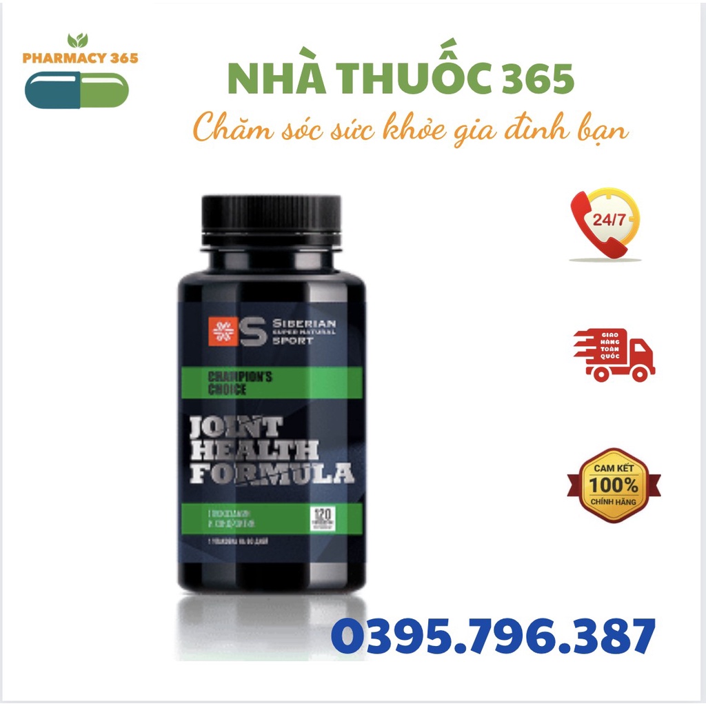 Supernatural sport Glucosamine and Chondroitin - Ngừa đau khớp Glucosamine and Chondroitin siberian – 120 viên