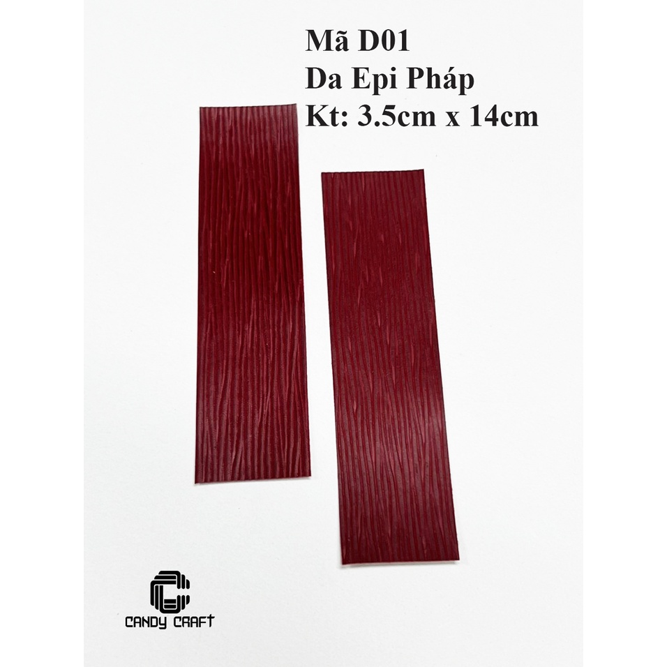 PHÔI DÂY ĐỒNG HỒ DA PHÁP - phụ kiện làm đồ da