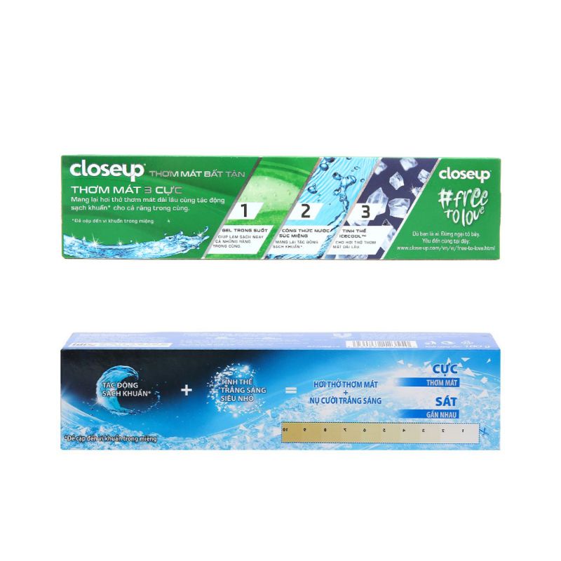 Kem đánh răng Closeup hộp 180g