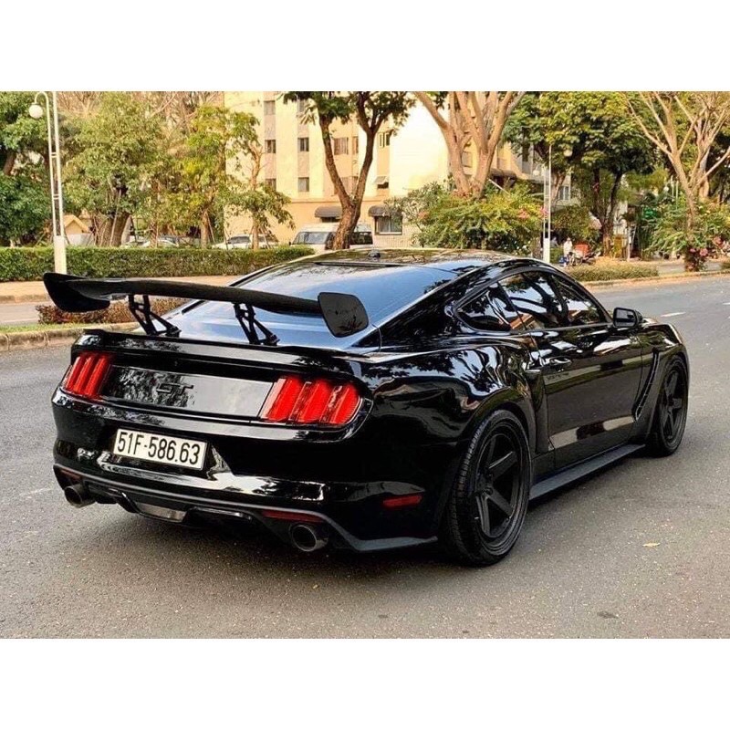 Đuôi gió thể thao chất liệu các bon