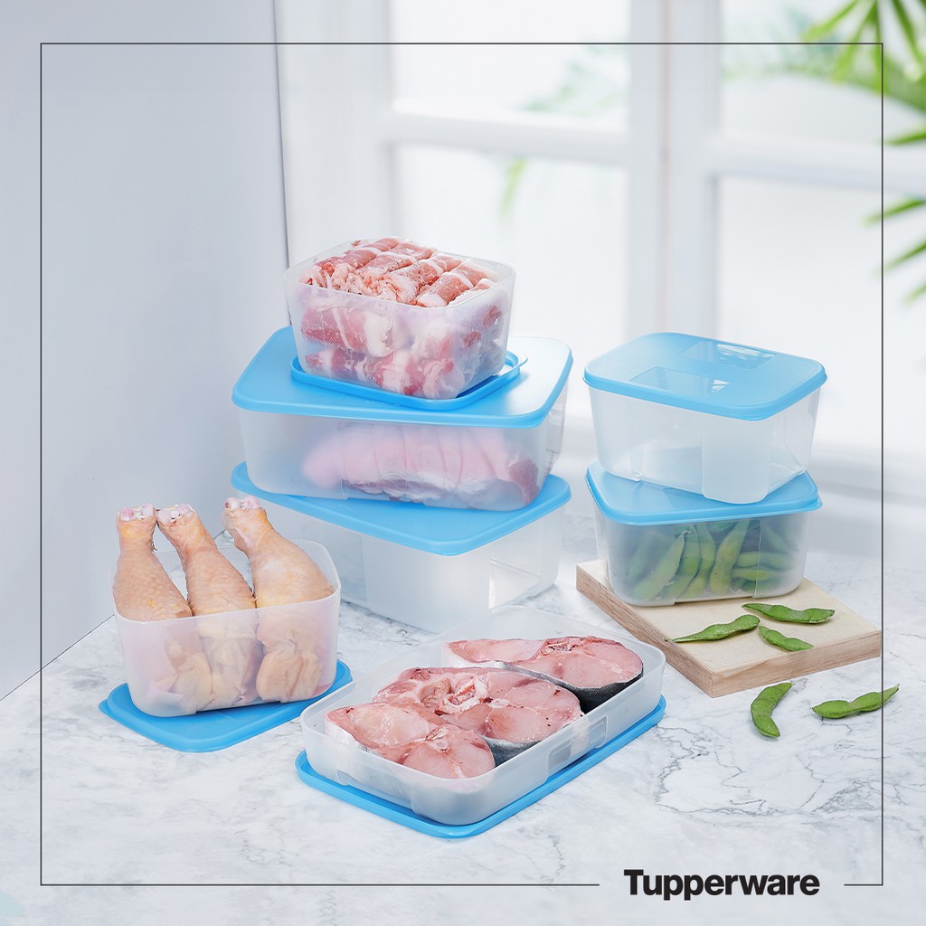 Tupperware - Bộ hộp trữ đông Freezermate Fit Set 7 | WebRaoVat - webraovat.net.vn