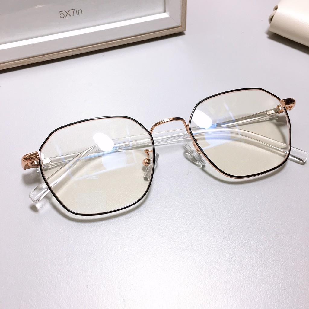 [Mã SKAMCLU7 giảm 10% cho đơn từ 0Đ] Gọng kính kim loại chữ nhật 28105 nhận cắt mắt cận | BigBuy360 - bigbuy360.vn