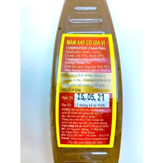Mắm xay (mắm nêm) pha sẵn Phan Thiết Con Cá Vàng 260g