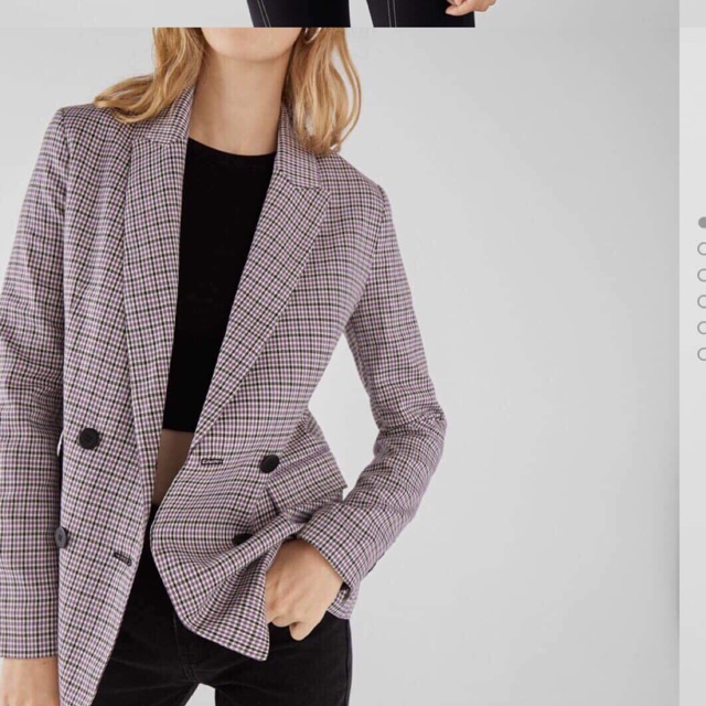 Blazer bershka sale