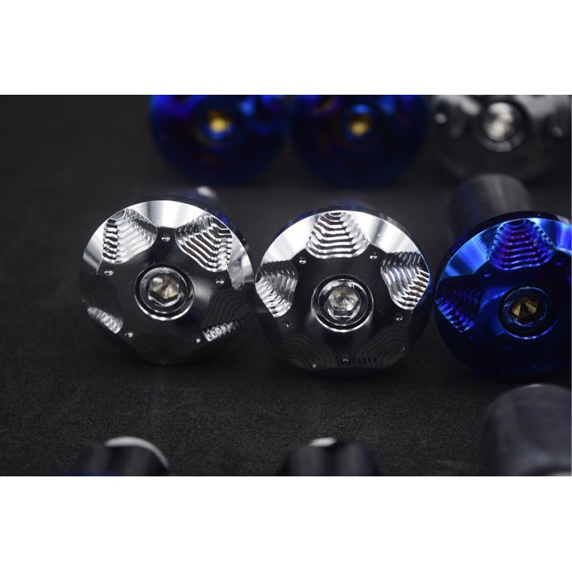 [XẢ KHO] Gù tay lái xe máy INOX CNC - TTS7 ( Trắng ánh kim )