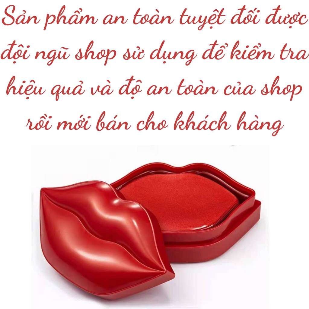 Mặt nạ môi dưỡng ẩm hồng môi giảm thâm mask collagel BIOAQUA nội địa Trung