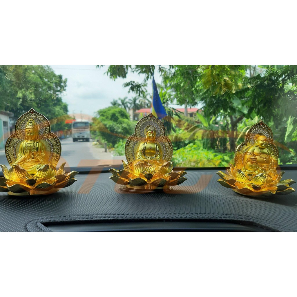 Tượng Phật Để Taplo Ô Tô , Phật Bà Quan Âm Để Xe Hơi, Adida Trang Trí Taplo , Di Lặc