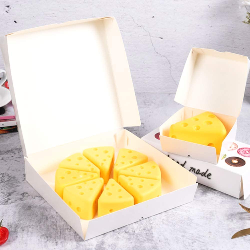 Khuôn ANAEAT bằng silicon chống dính làm socola/mousse/bánh tráng miệng hình phô mai