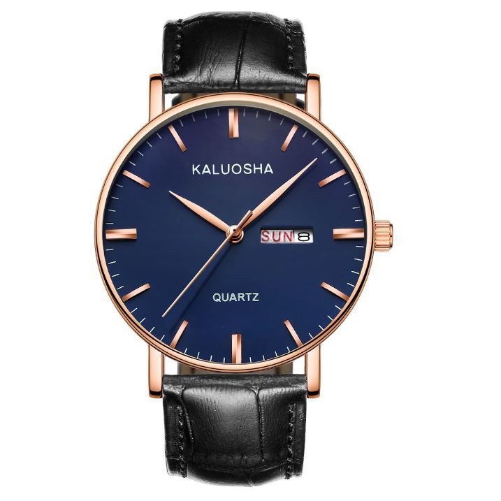 Đồng Hồ Nam 2 Lịch KALUOSHA JAPAN K6688 Đẳng Cấp DOanh Nhân Dây Da Cao Cấp_Full Box | BigBuy360 - bigbuy360.vn