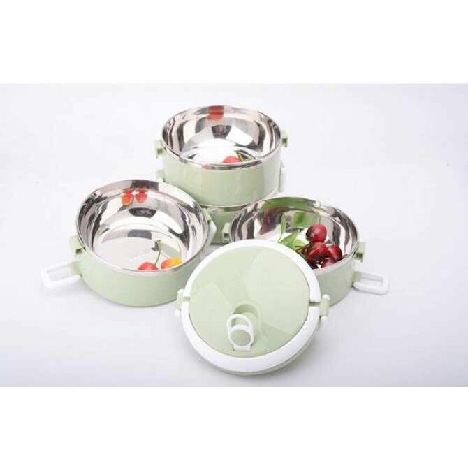 Cạp lồng cơm 4 tầng giữ nhiệt,ruột inox 304