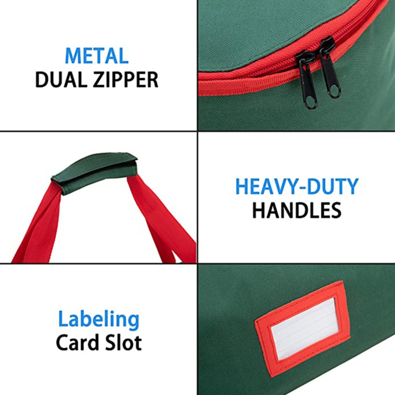 Hộp Giấy Đựng Quà Giáng Sinh Bằng Vải Oxford