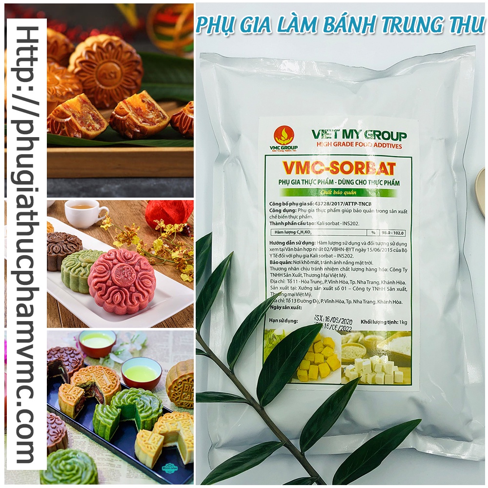 chất bảo quản an toàn VMC SORBAT bảo quản hầu hết các sản phẩm thực phẩm