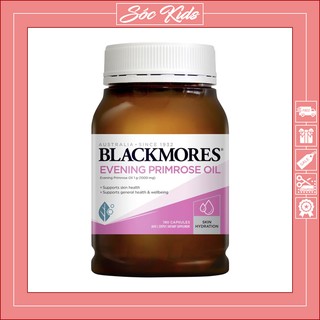 Tinh Dầu Hoa Anh Thảo Blackmores Evening Primrose Oil – CHUẨN ÚC | MẪU MỚI | DATE 2024 | 190 VIÊN | SÓC KIDS