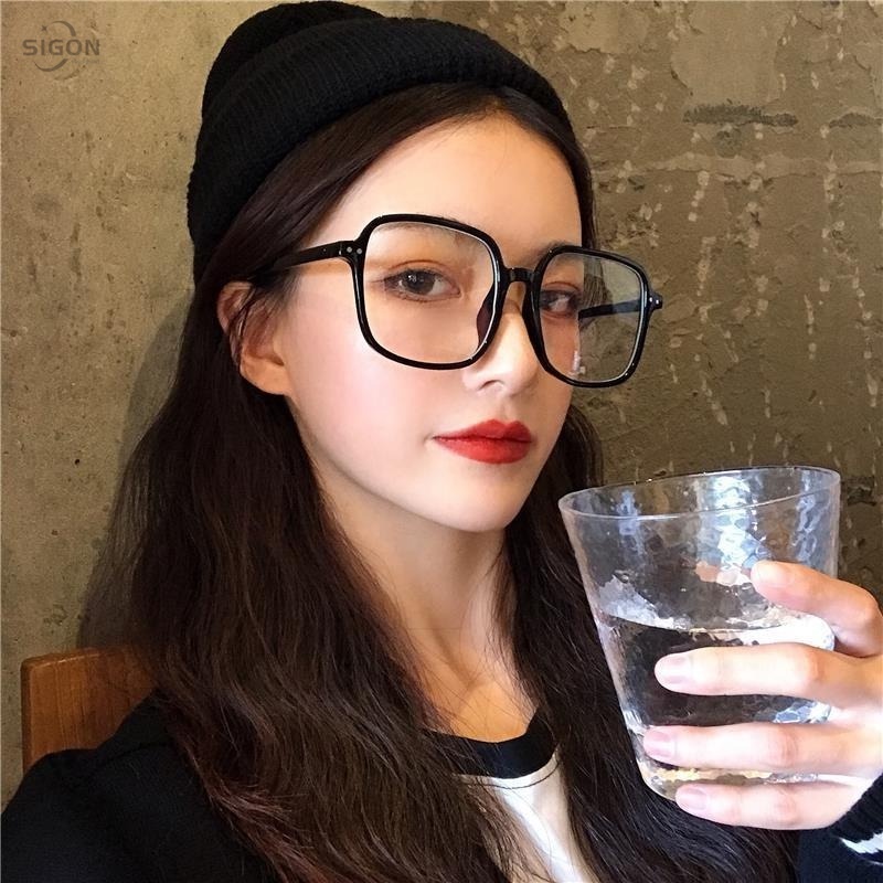 Mắt kính chống ánh sáng xanh gọng vuông cỡ lớn