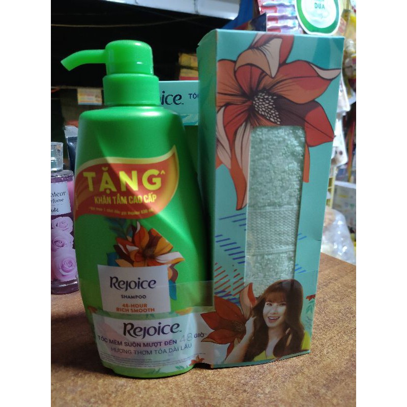 Dầu gội rejoice 630ml siêu mềm mượt 48 h