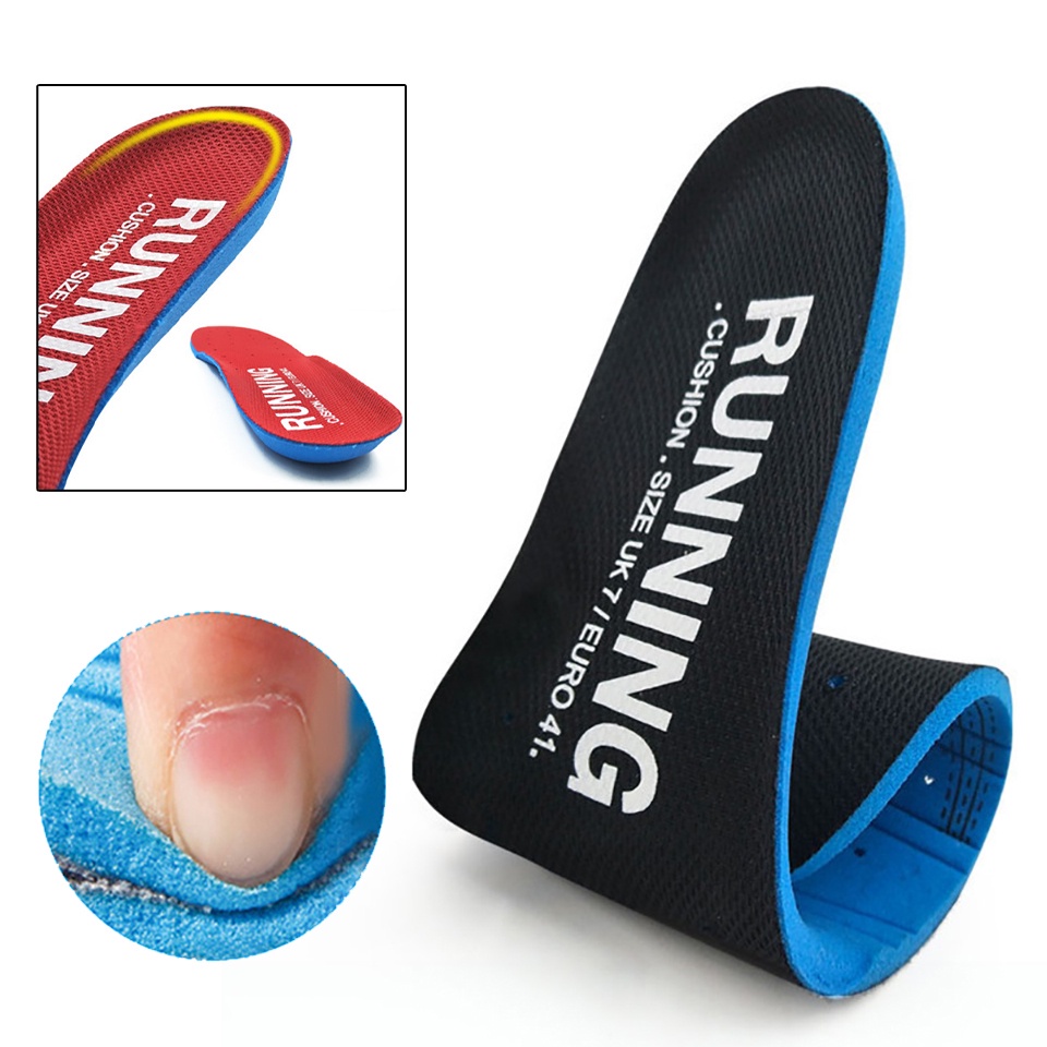 Miếng Lót Giày Dày Dặn Thấm Hút Mồ Hôi Tốt Thoáng Khí Cao Cấp