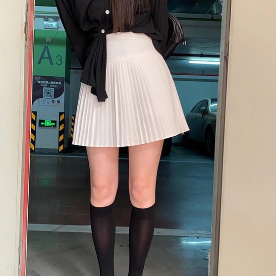 Chân Váy Nữ Ly Nhỏ Cạp Cao Sang Chảnh Siêu Xinh Mới 2021 Freeship,Chân Váy Xếp Ly Lưng Cao Thời Trang Hẹn Hò Cao Cấp Qc | BigBuy360 - bigbuy360.vn