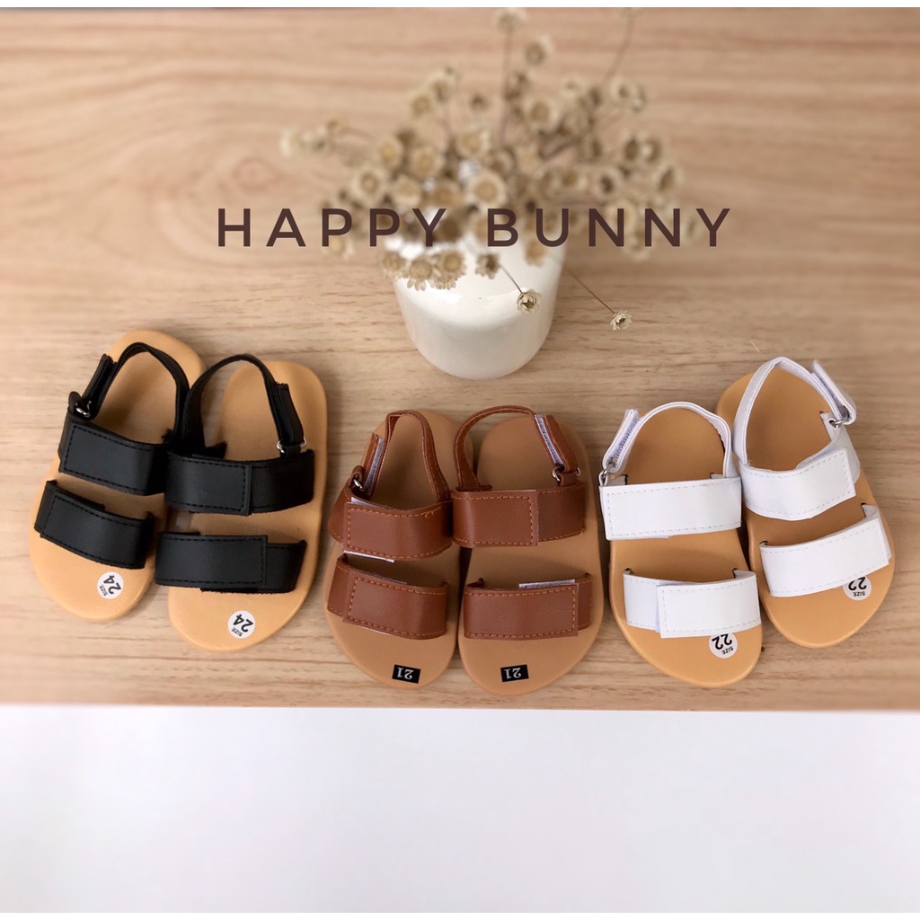 Sandal Quai Ngang Quai Dán Hàn Quốc Cho Bé Trai Bé Gái KB106