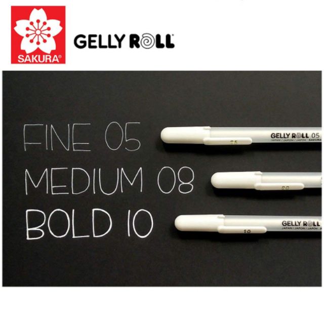 Bút GEL Trắng  Sakura GELLY ROLL
