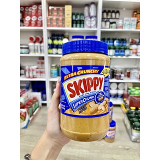 Bơ đậu phộng skippy creamy super chunk 1.36kg - mỹ - bơ mịn và nguyên hạt