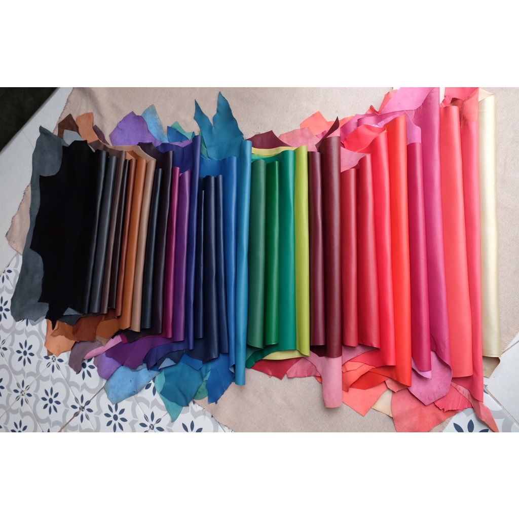 Da dê Jullien Pháp, loại da chuyên làm lót cho các sản phẩm cao cấp da: túi xách, ví, clutch, cặp nam nữ...