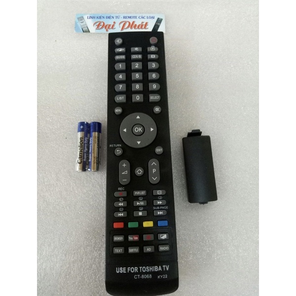 Điều Khiển Tivi Toshiba TC - 8068 ( Hàng Thường )