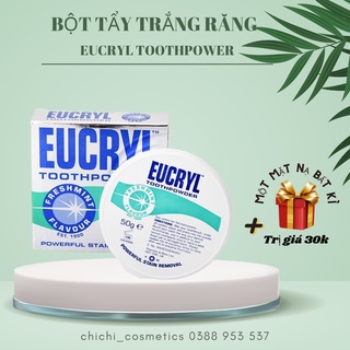 [CHÍNH HÃNG] BỘT TẨY TRẮNG RĂNG EUCRYL ĐÌNH ĐÁM XỨ ANH QUỐC - 50GR