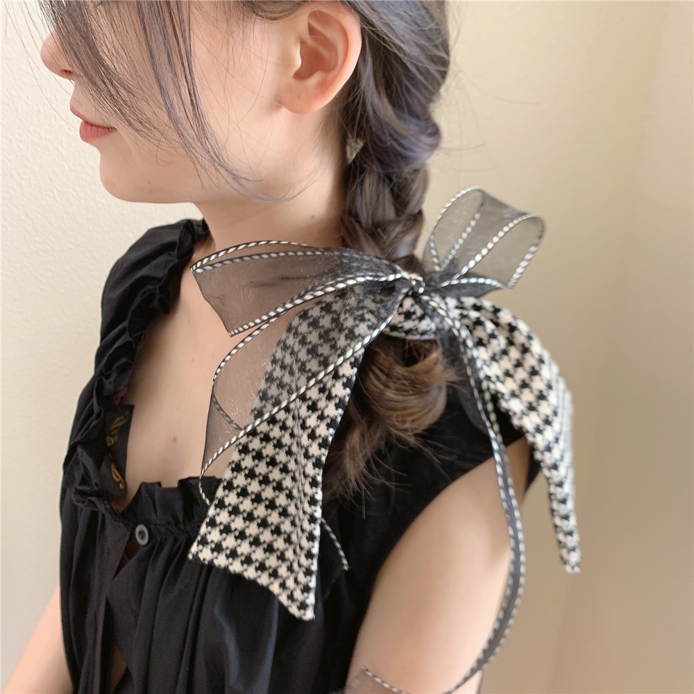 Kẹp Tóc Hình Nơ Ren Bằng Hợp Kim Thời Trang Hàn Quốc Cho Nữ