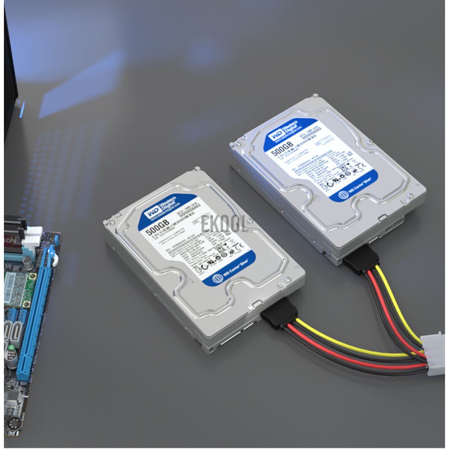 Dây Cáp Sata 4 Pin Ide Sata 0.2m Cho Ổ Cứng Ssd /Computer | BigBuy360 - bigbuy360.vn